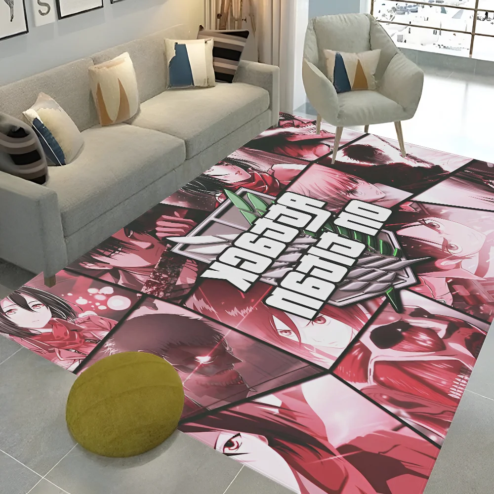 Attack On Titan Floor Carpet Nordic Style Home Doormat Bathroom-Toilet Mats Bedroom Hotel Decor Mat 4