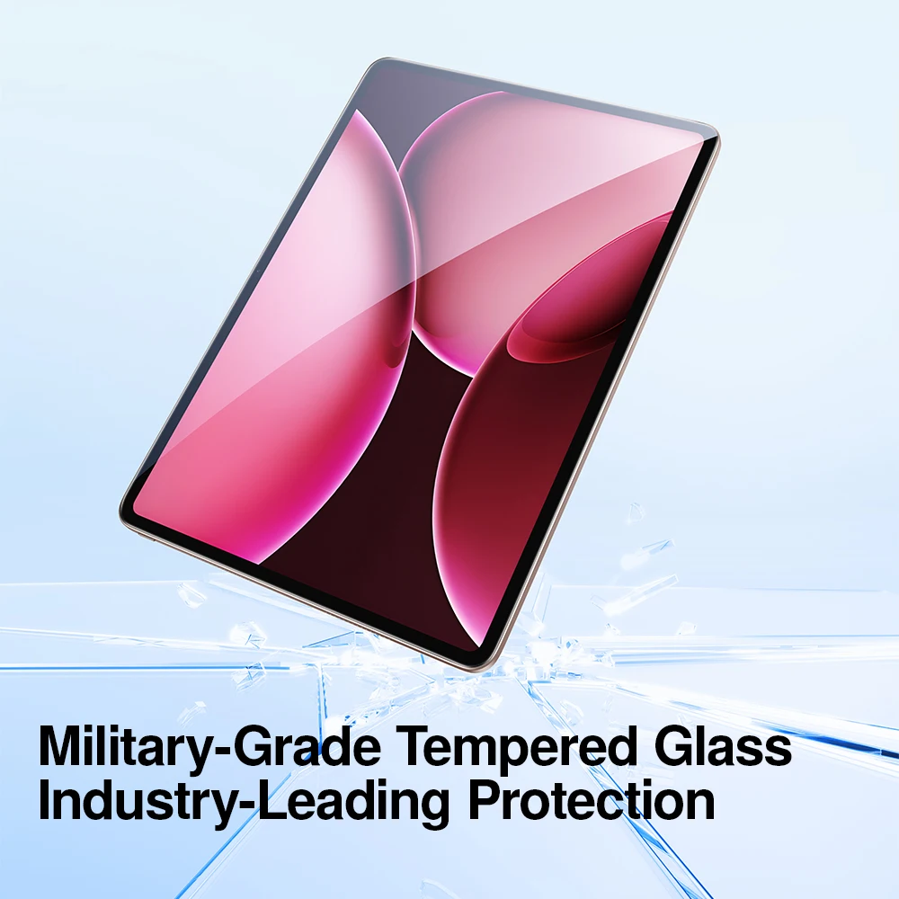 Premium Tempered Glass Tablet Screen Protector - 2 Pack, Anti-Scratch Shield