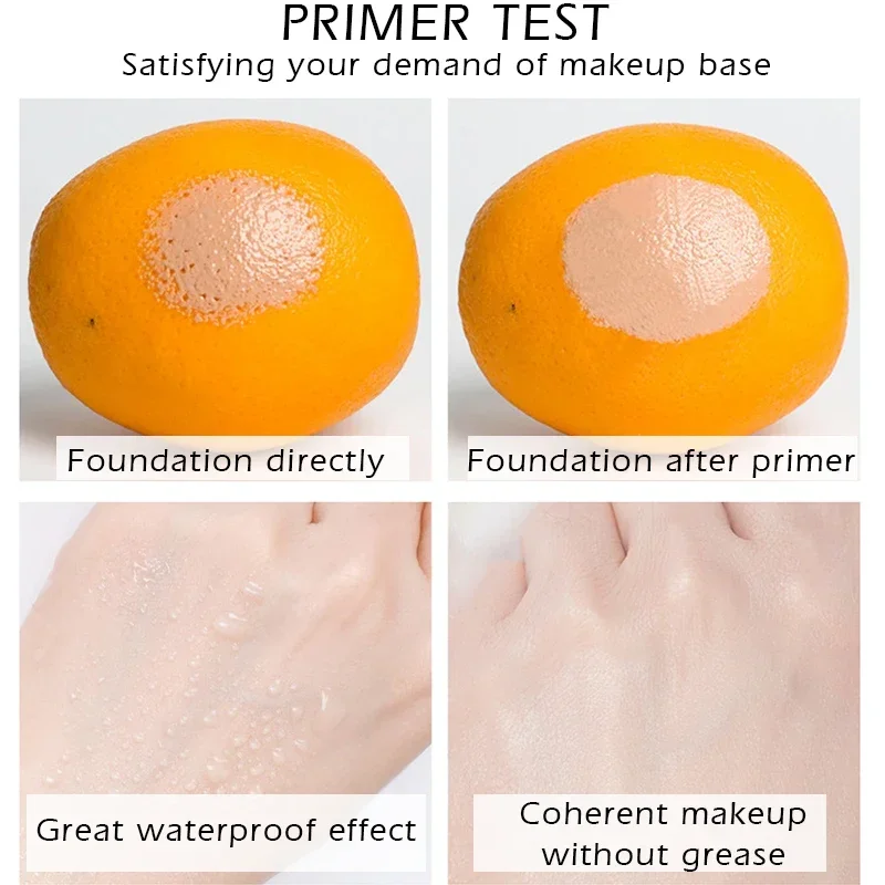 Makeup primer Tricolor Makeup Primer Skin Care Breathable Isolation Milk Intensive Moisturizes Provide Deep Moisture