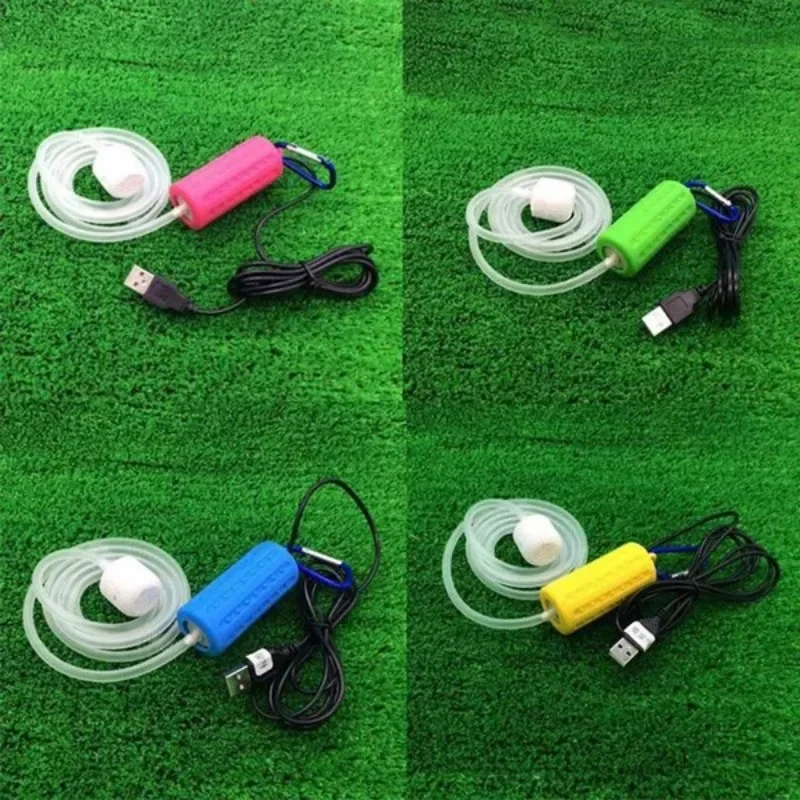 Portable Mute Energy Saving Mini USB Aquarium Fish Tank Oxygen Air Pump 6
