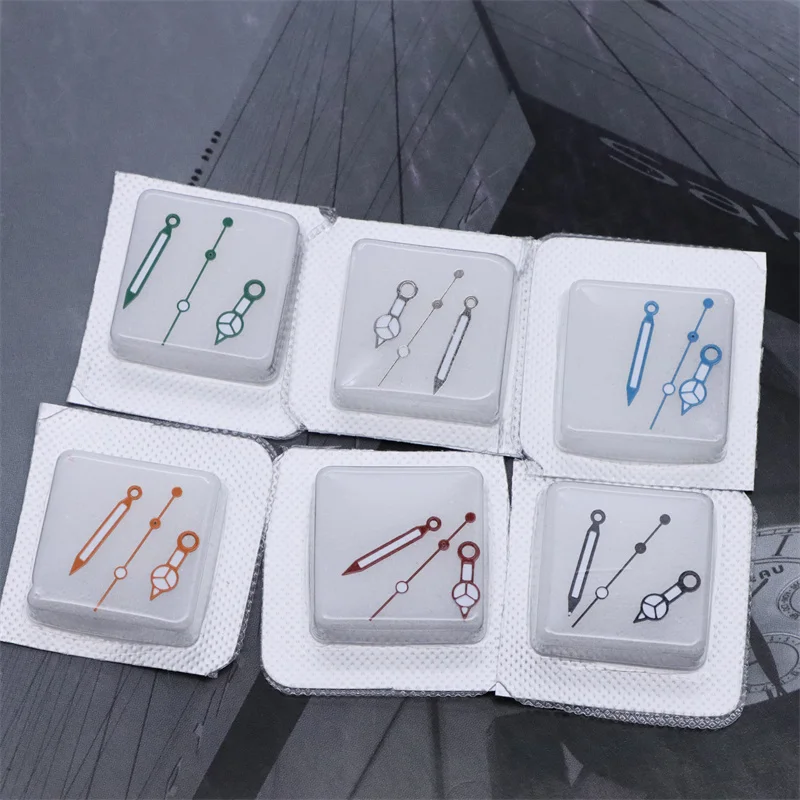 Nh35 Hands C3 Green Luminous Watch Hands Fits Seiko Skx007 Skx009 Watch Per Nh36 Nh36 4 R35 7 S Movement Men Watch Case Parts