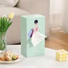 Creative Puffy Skirt Girl Tissue Box Funny Desktop Tissue Storage Box Organizer Home Coffee Shop Table Decoration Tissue Holder 5