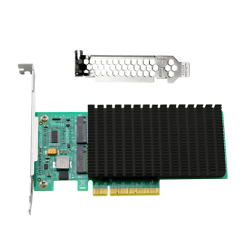 

ANM02PE08 Nvme контроллер Pcie на M.2 двойной порт с радиатором (не с SSD)