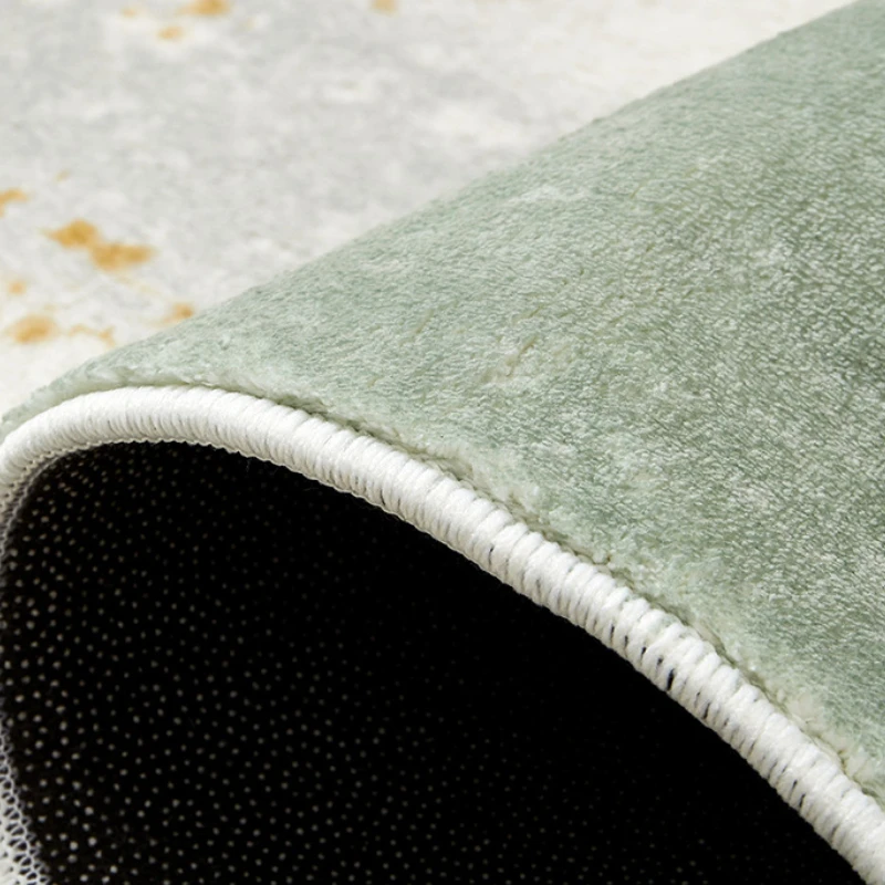 Nordic Style Irregular Fluffy Soft Plush Carpet for Living Room Bedside Rug Heterogonal Bedroom Decor Simple Thicken Mat plush rug decorative carpet plush carpet