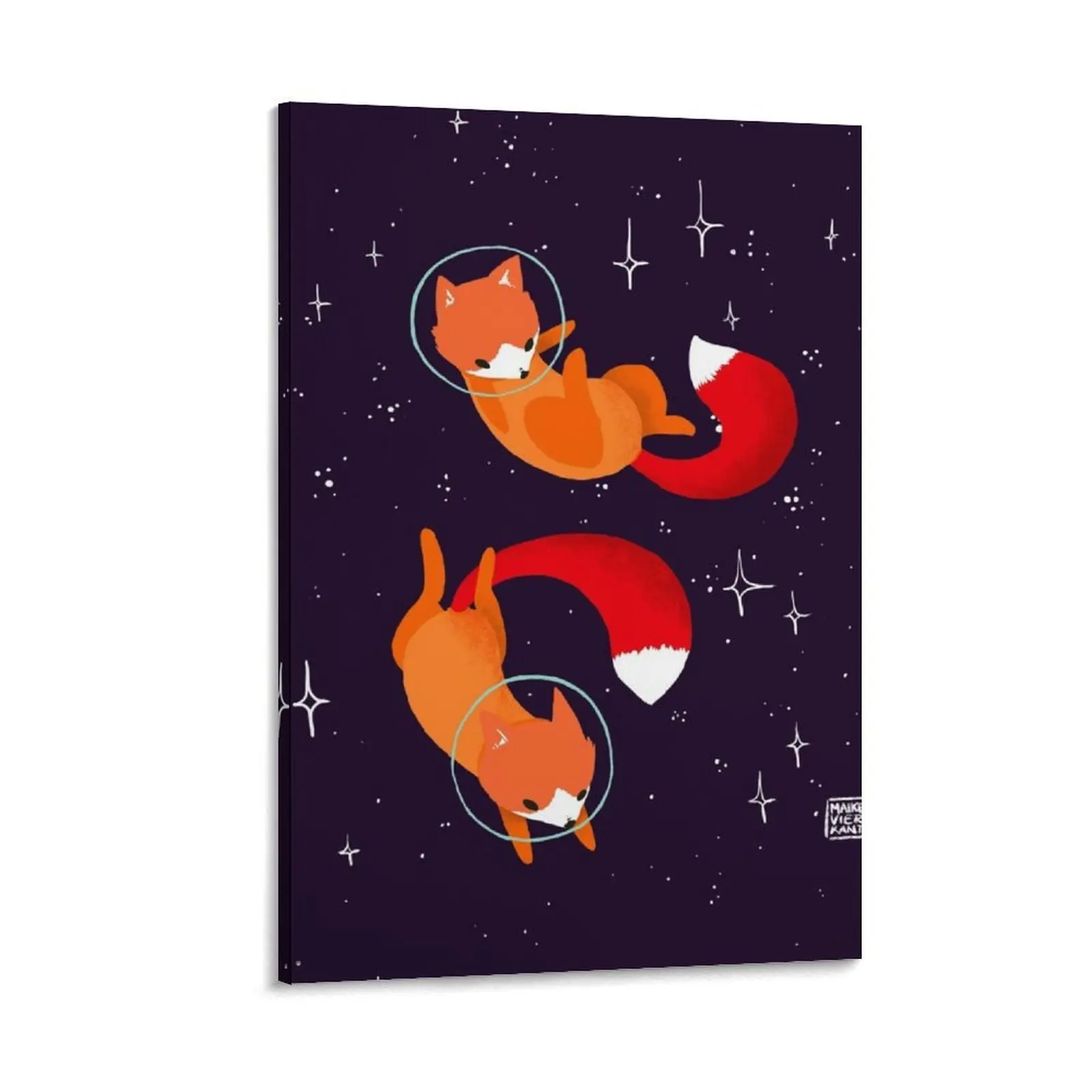 

Space Foxes Canvas Painting Decoration home decoration accessories posters for wall