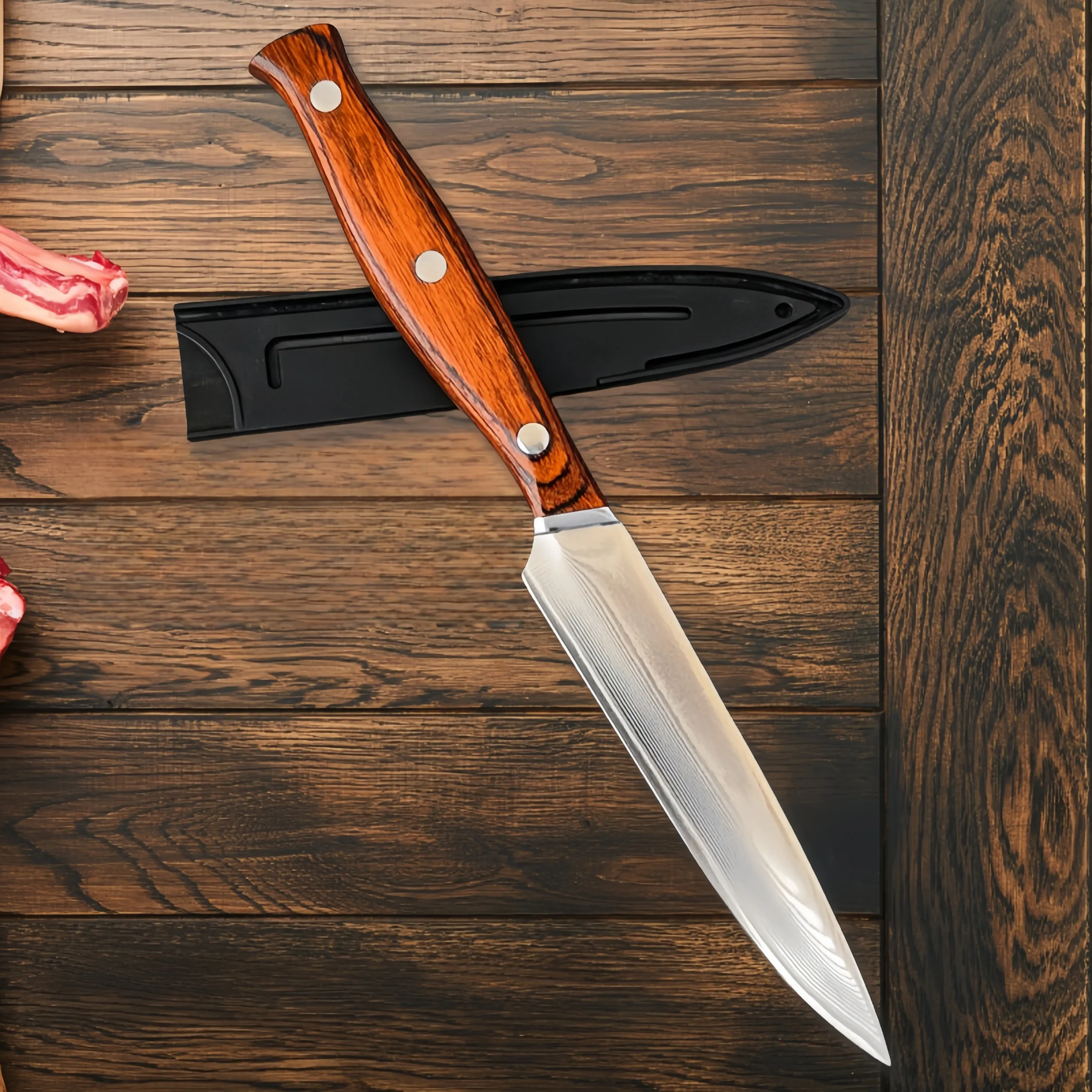 67-Layer Damascus VG10 Fruit  Paring Knife - High-Grade Universal Western Steak Knife