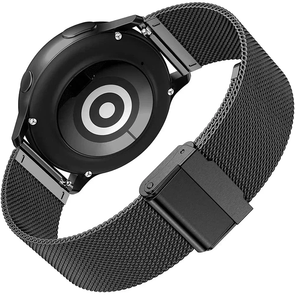 Premium Mesh Watch Band - 46mm Smart Watch Bracelet Wrist Strap Loop Accessories