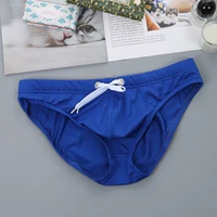 Slip Sexy pour hommes, maillot de bain, vêtements de plage, taille basse, sous-vêtements, maillot de bain, séchage rapide 5