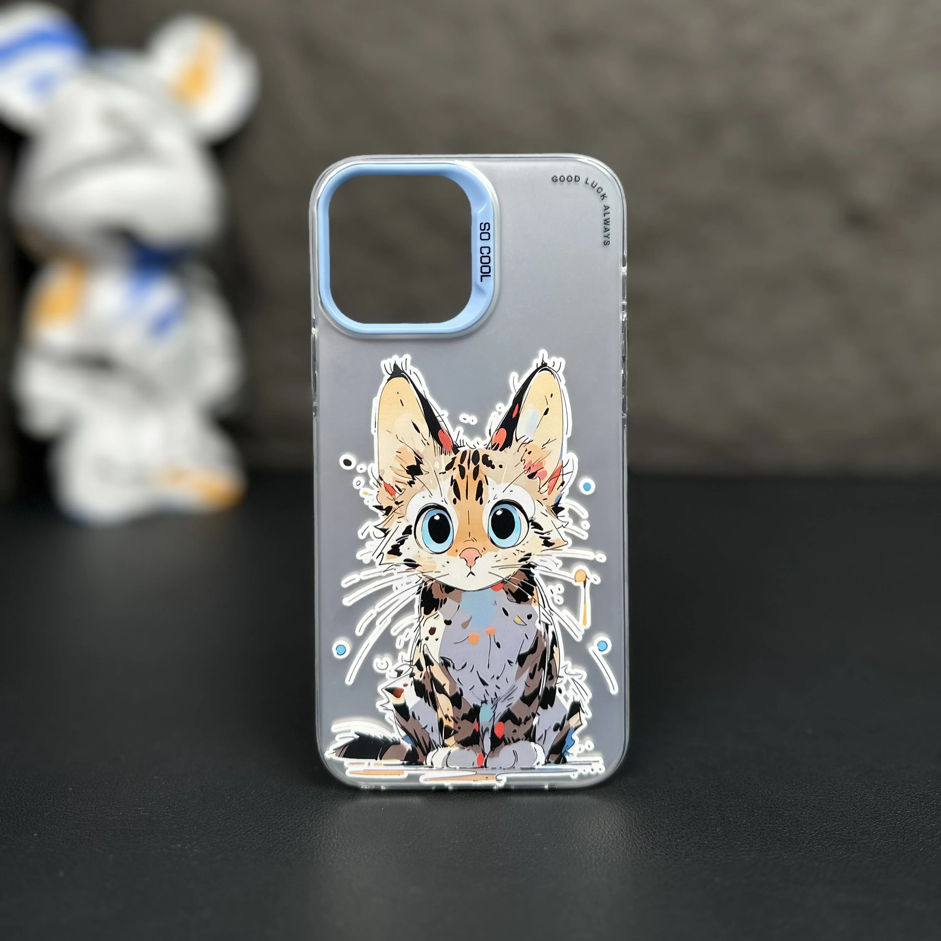 thumbnail image 1 of Case for IPHONE11 IPHONE12 IPHONE13PRO 14PRO 15 15PRO 15PROMAX Personalized graffiti small animal anti-drop mobile phone case, 1 of 5