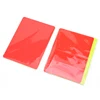 2PCS 4PCS 6PCS  Soccer Referee Red Yellow Cards Football Match RefereeReferee Tool Warning and Ejection Cards 3