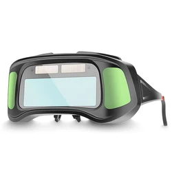 Enhanced Auto - Dimming True Color Welding Goggles with Large View (True color)