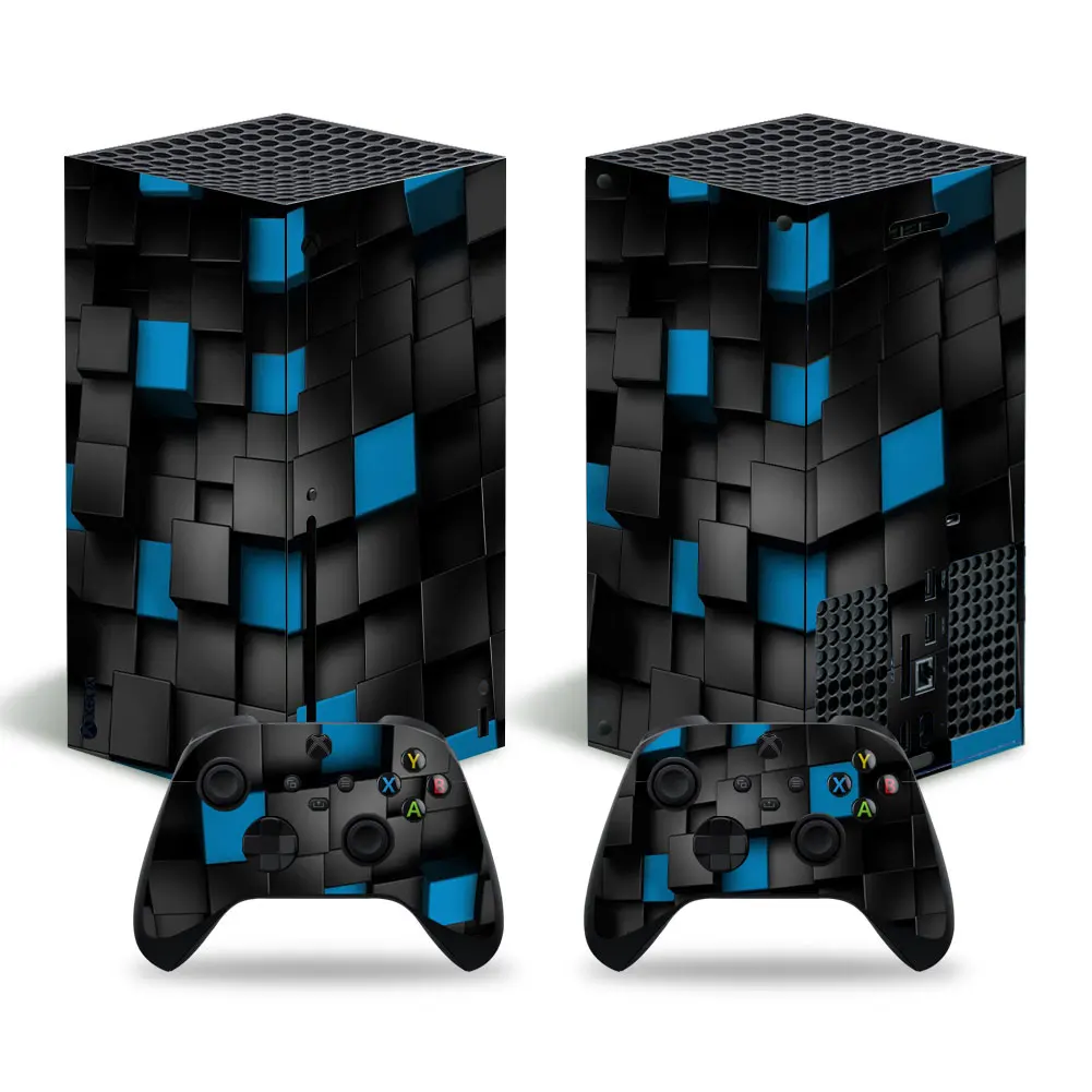 Adesivo Skin Geometrico Per Xbox Series X Skin Per Xbox Series X Skin In Pvc Per Xbox Series X Adesivo In Vinile Skin Protettive 1