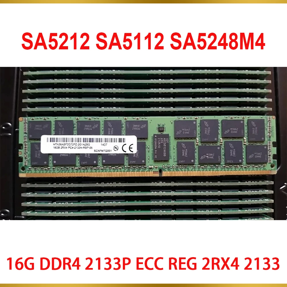 1 Pcs Server Memory SA5212 SA5112 SA5248M4 RAM For Inspur 16GB 16G DDR4 2133P ECC REG