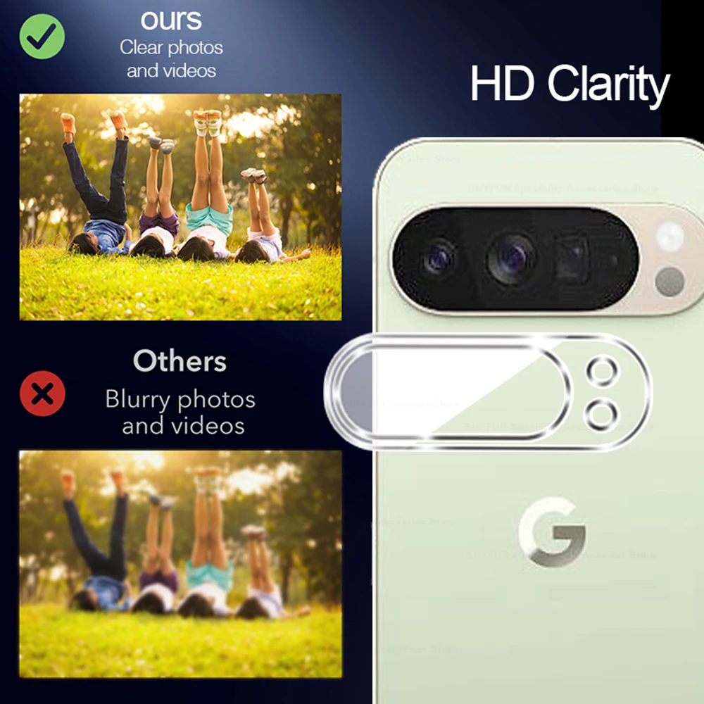 3D Curved Tempered Glass Camera Lens Protector