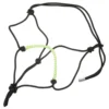 Horse Head Collar Riding Collar Portable Halter Fully Halter Training Halter Braided Rope Halter Bridle Headstall Horse Supply 1