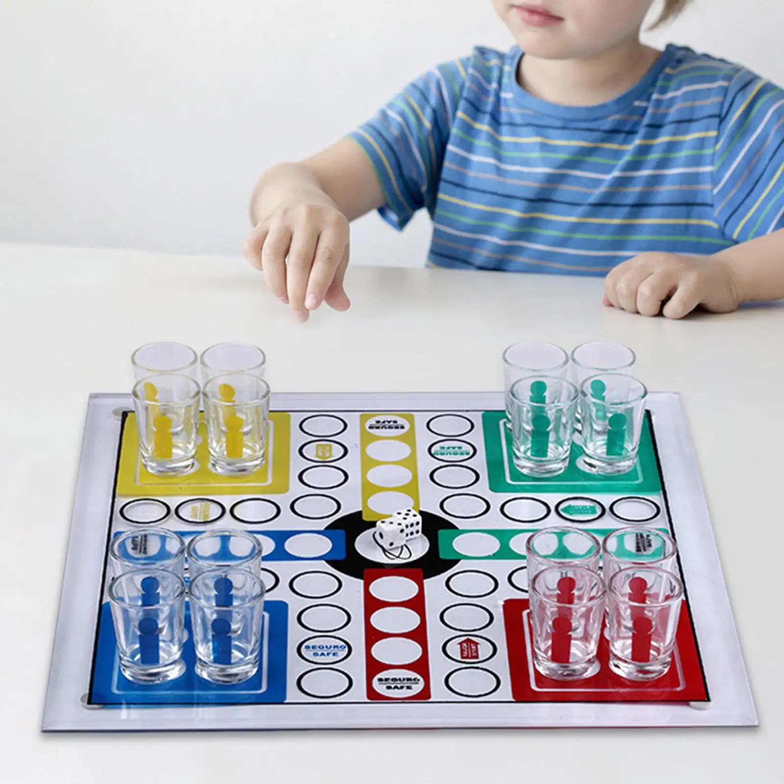 Wine Cup Flying Chess Chess Game Novelty Family Fun Game Toys Table Games for Party