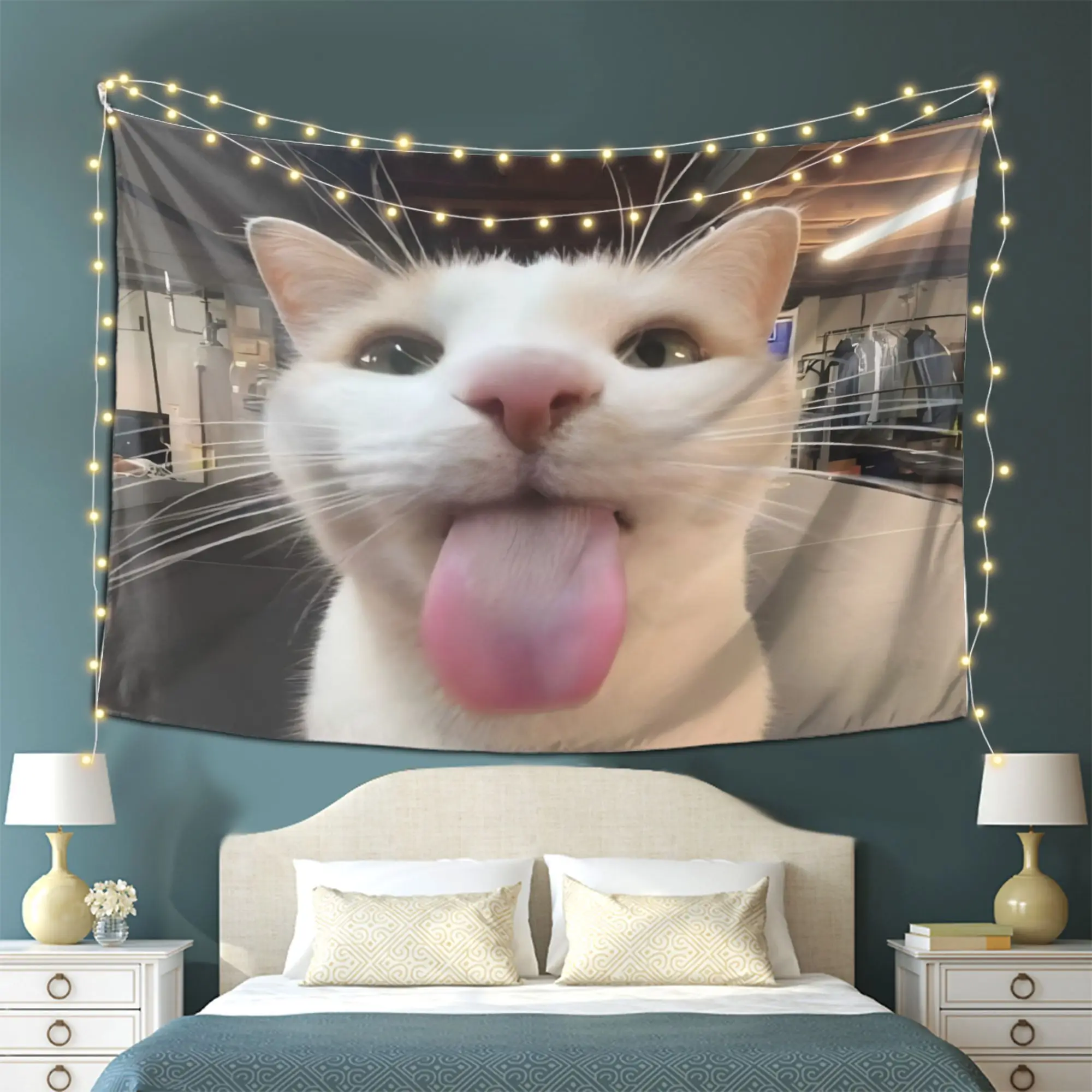 mlem pano de gato