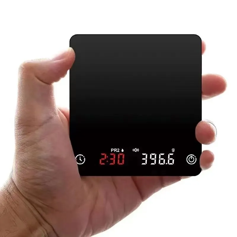 Digital Espresso Coffee Scale Mini Smart Drip with Auto Timer USB Precision Electronic Kitchen Home Barista Accessories Gift