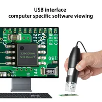 USB Digital Microscope,real 50X-1000X,8 LED Magnification Endoscope Camera with Carrying Case & Metal Stand,soldering microscope 3
