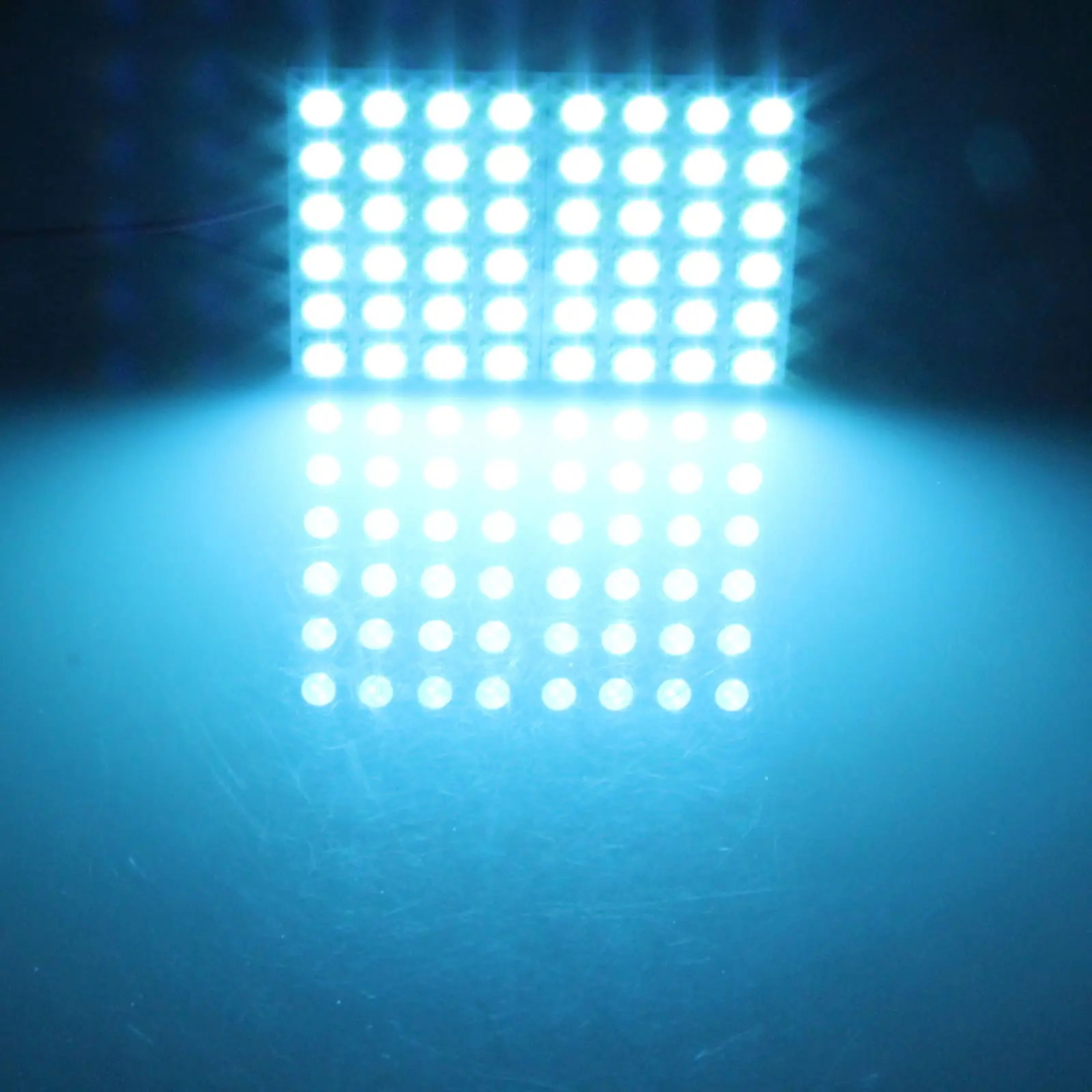 ���̽� ���� RV �г� ���׸��� ���� ��¦ ����, 5050 SMD LED, T10 �佺�� J008-BB, 48 �̹���, 2x