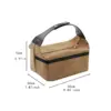 Compact Storage Bag for Tea Set and Coffee Maker for Travel and Camping 6