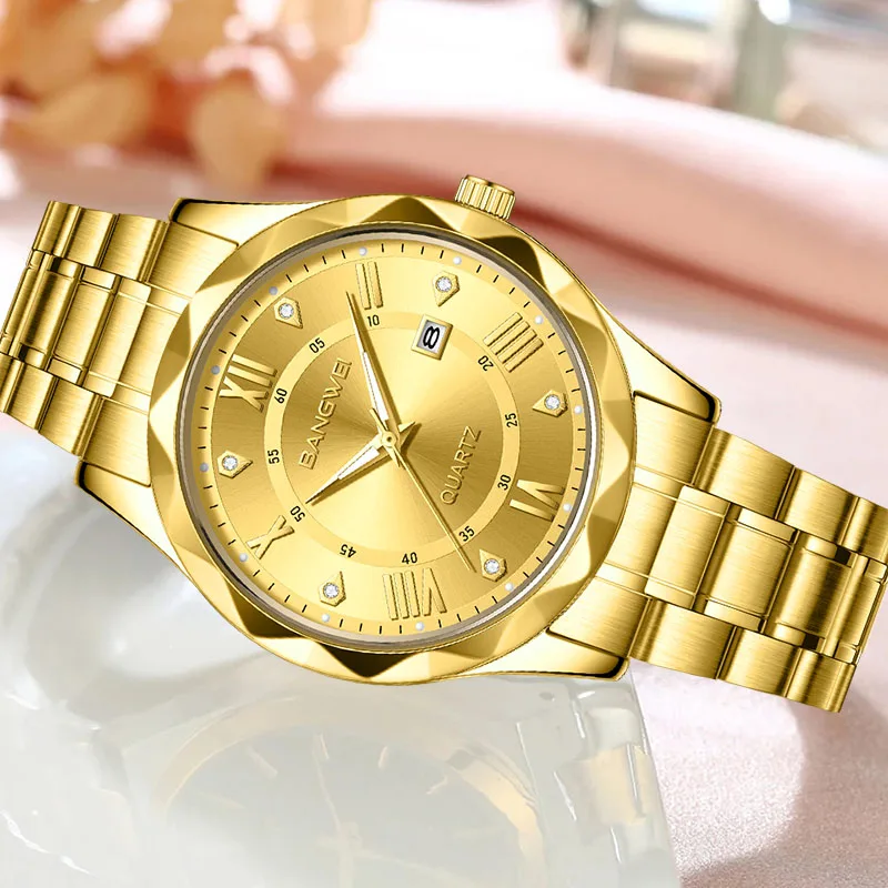 LIGE Classic Quartz Watch For Women Fashion Creative Six Diamond Pointer Design Women Watch Top Brand Luxury Waterproof Watches 2