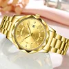 LIGE Classic Quartz Watch For Women Fashion Creative Six Diamond Pointer Design Women Watch Top Brand Luxury Waterproof Watches 2