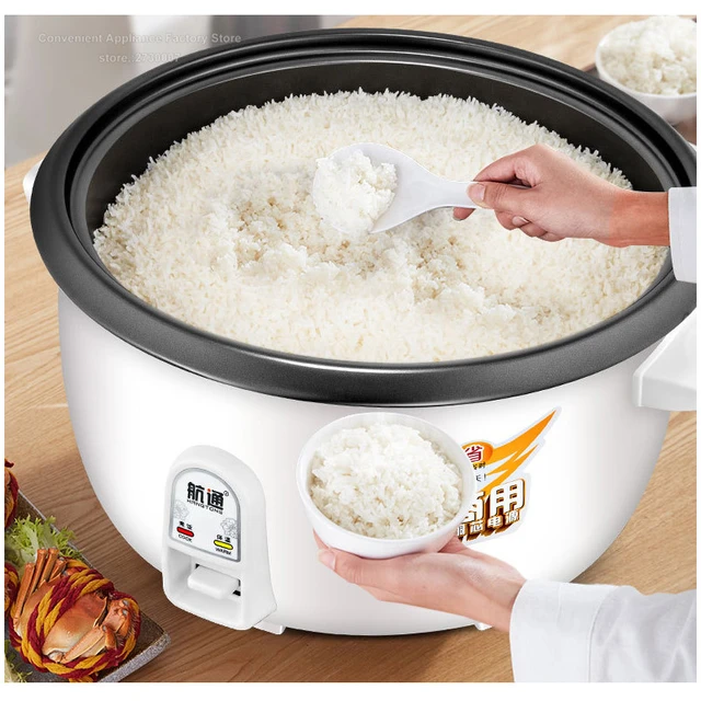  Large Rice Cooker (8L ~ 45L) Household/Commercial Thickened  Non-Stick Cooking Pot/Slow Cooker/Insulation Pot, for Restaurants,  Canteens, Schools (Size : 36L) : Everything Else