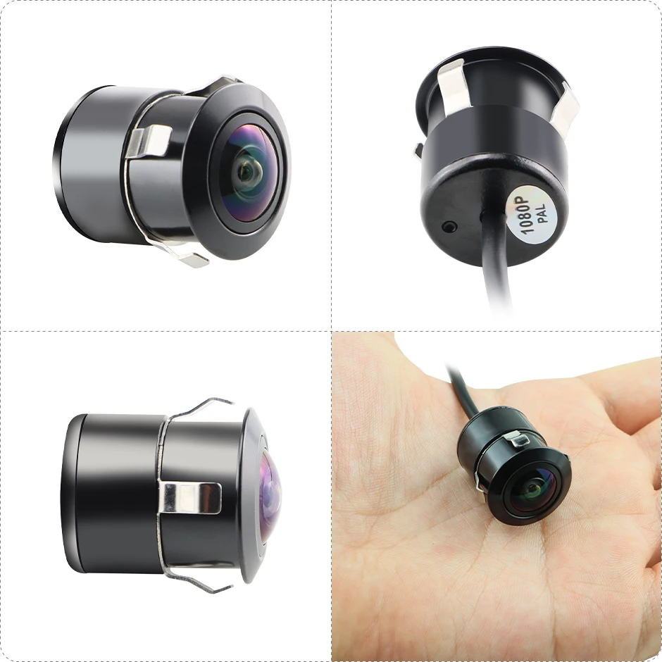 GreenYi AHD1080P Car Front Rear View Back Up Camera 170° Fisheye Lens Full HD Night Vision Vehicle Reverse Camera Universal G301 — view 4