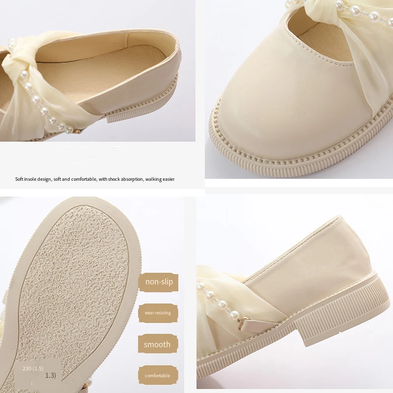 Dress Party Women Flats Low Heels Round Toe Shoes Fashion New Designer Beaded Shoes 2022 Autumn Women Soft Walking Casual Shoes