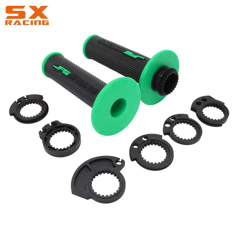 Motorcycle Handlebar Throttle Tube Grip For Kawasaki Kx250 Kx450 Kx250f Kx450f Klx450r 20042018