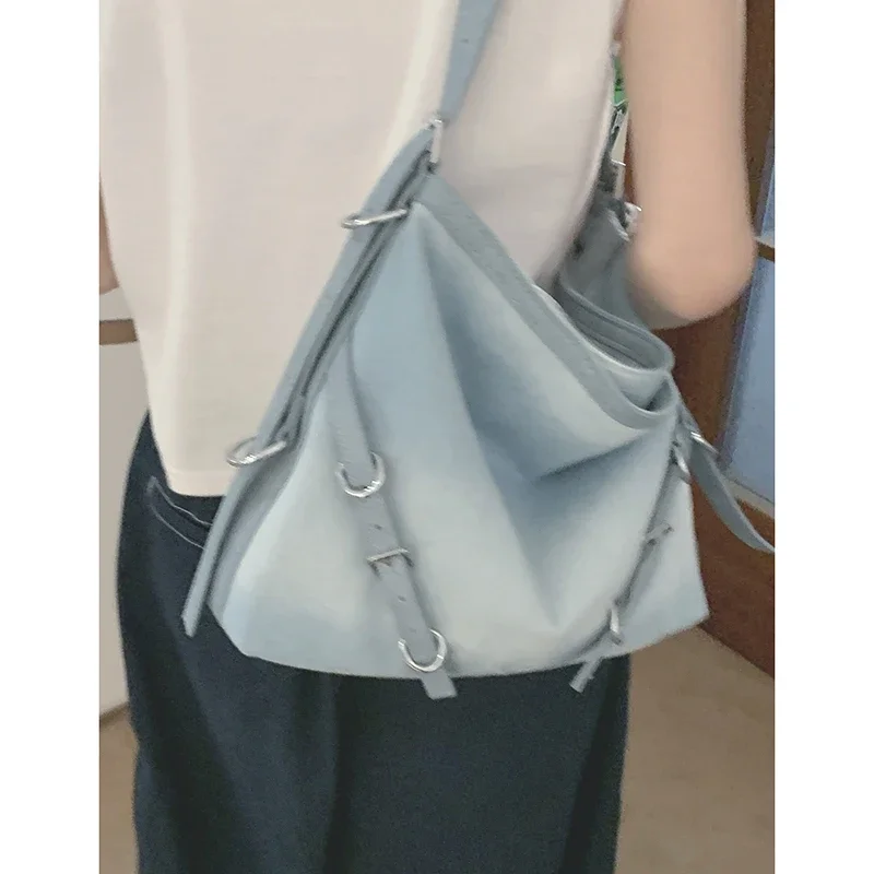 

Underarm South Denim Bag 2023 Capaci South Bag Bag All-Match Shoulder Small New Women Tote Large Fashion Korea Korea