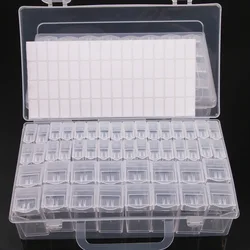Multi-Slot Plastic Storage Organizer for Beads and Jewelry Accessories (48 Grids)