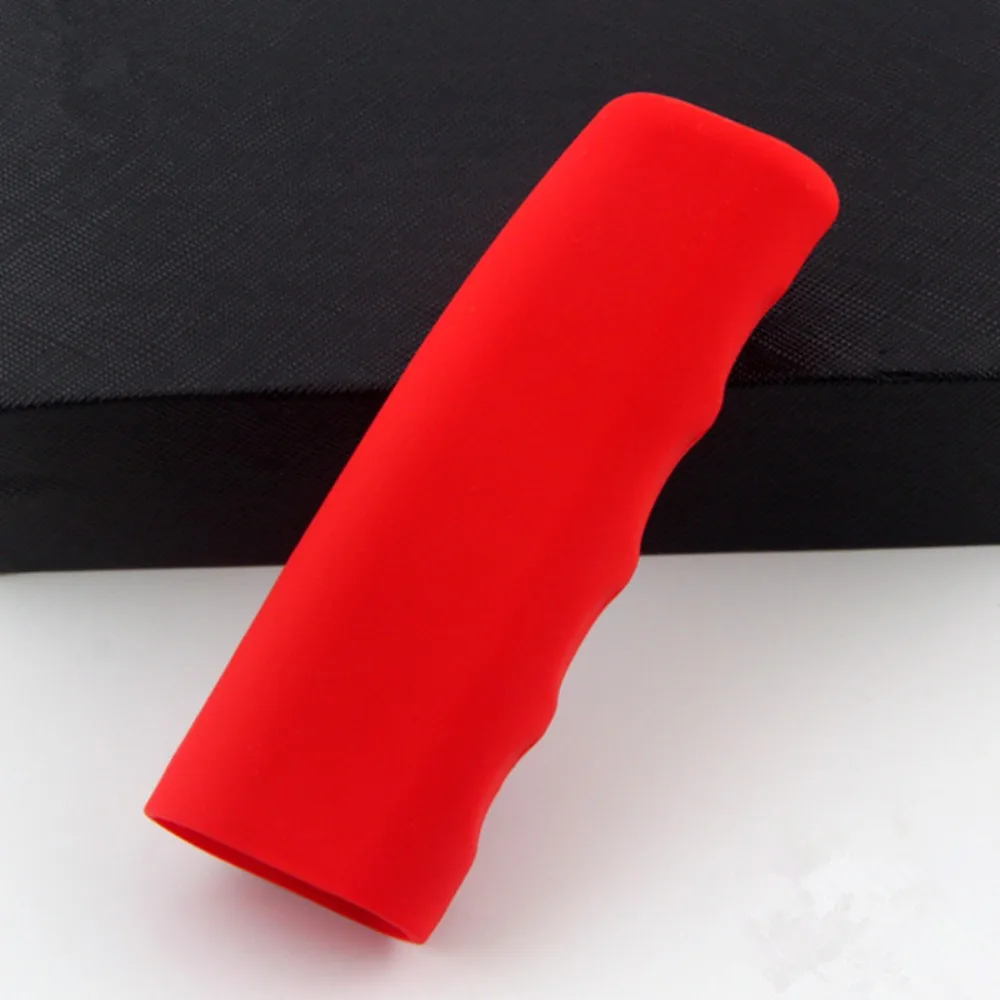 Hand Brake Cover Hand Brake Sleeve Car Silicone Anti skid Easy To Clean Shift Non Slip Grip Handle Accessories