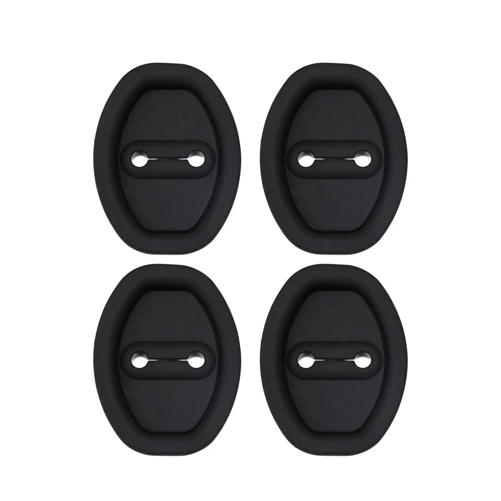 4 Pieces Generic Car Door Lock Covers Auto Accessories for Pickup Truck