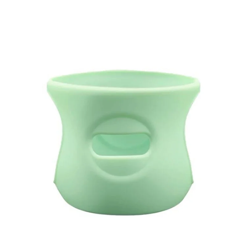 2 Fundas De Silicona Para Biberones De Vidrio 160 Ml - Antideslizantes, Con Asa, Aislamiento Térmico Y Sin BPA