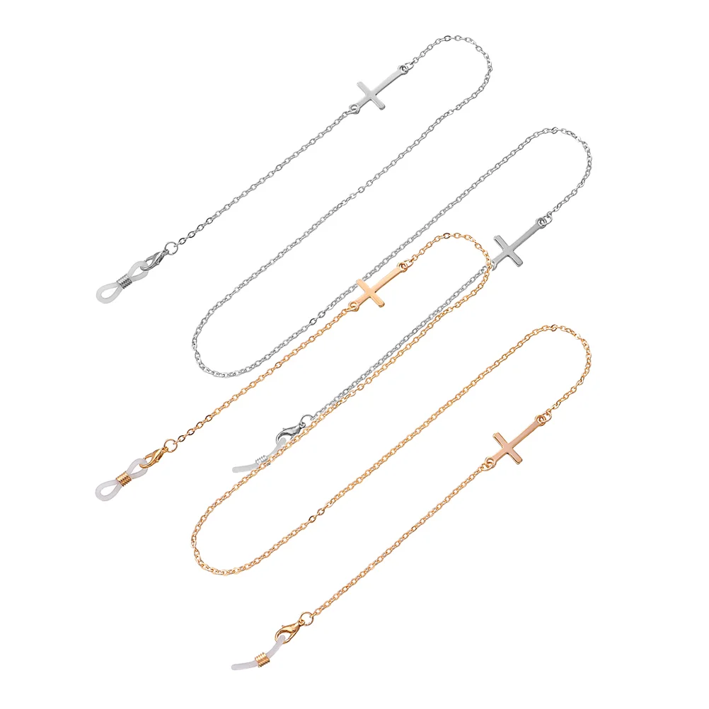 

2pcs Glasses Chain Alloy Glasses Holder Anti-lost Eyeglass Lanyard Glasses Chain for Women