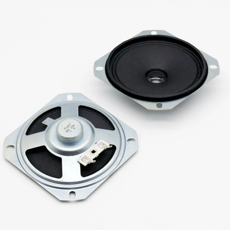 Tenghong 2pcs 3 Inch 92MM 8 Ohm 2W Full Range Audio Speaker For Toy Walkie Talkie Loudspeaker Home Theater Sound Music Ultrathin audio speaker