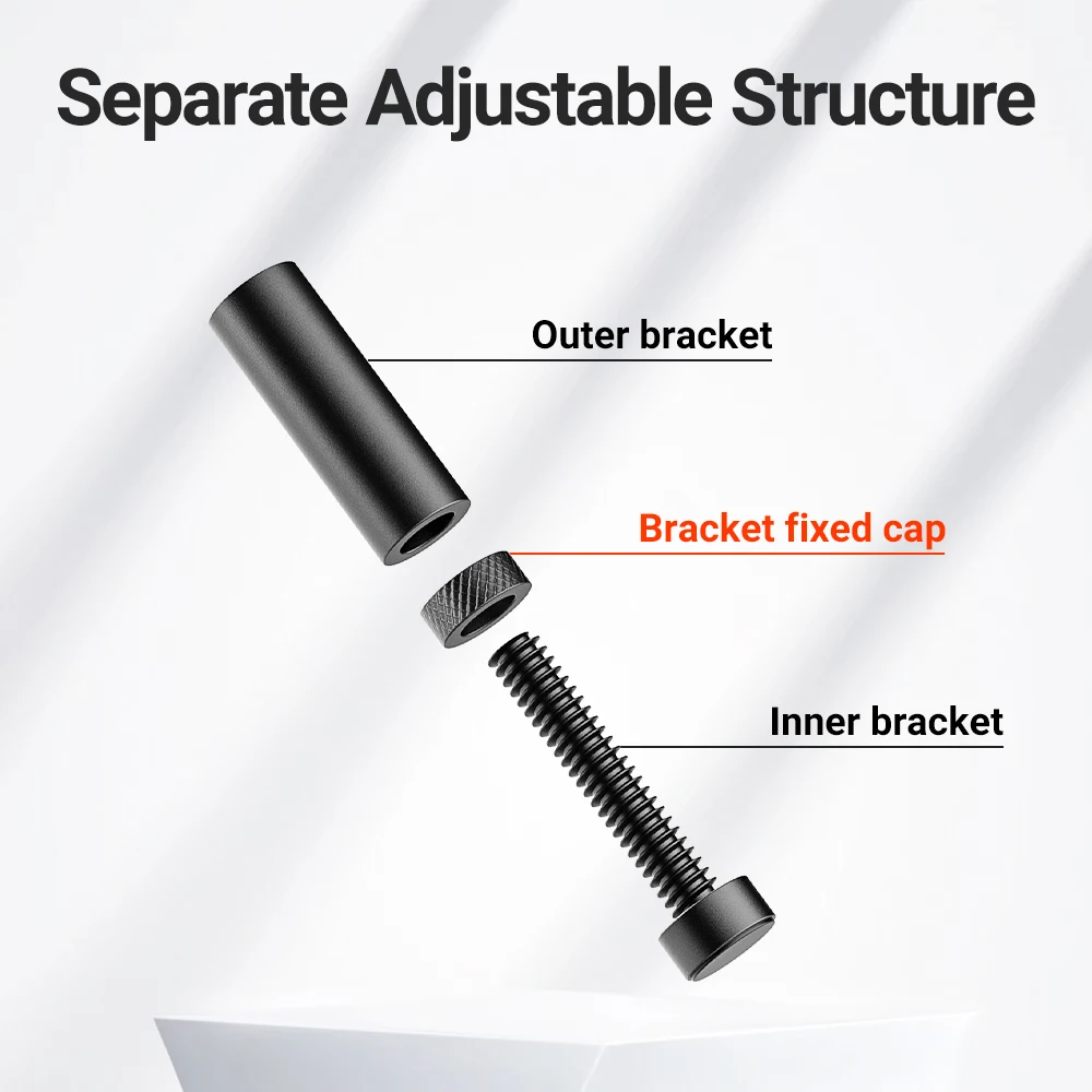 All-aluminum Alloy Support Frame Computer Case Companion Bracket Fixed Vertical Magnetic Base Graphics Card Bracket Jack graphics card holder gpu stand gpu bracket