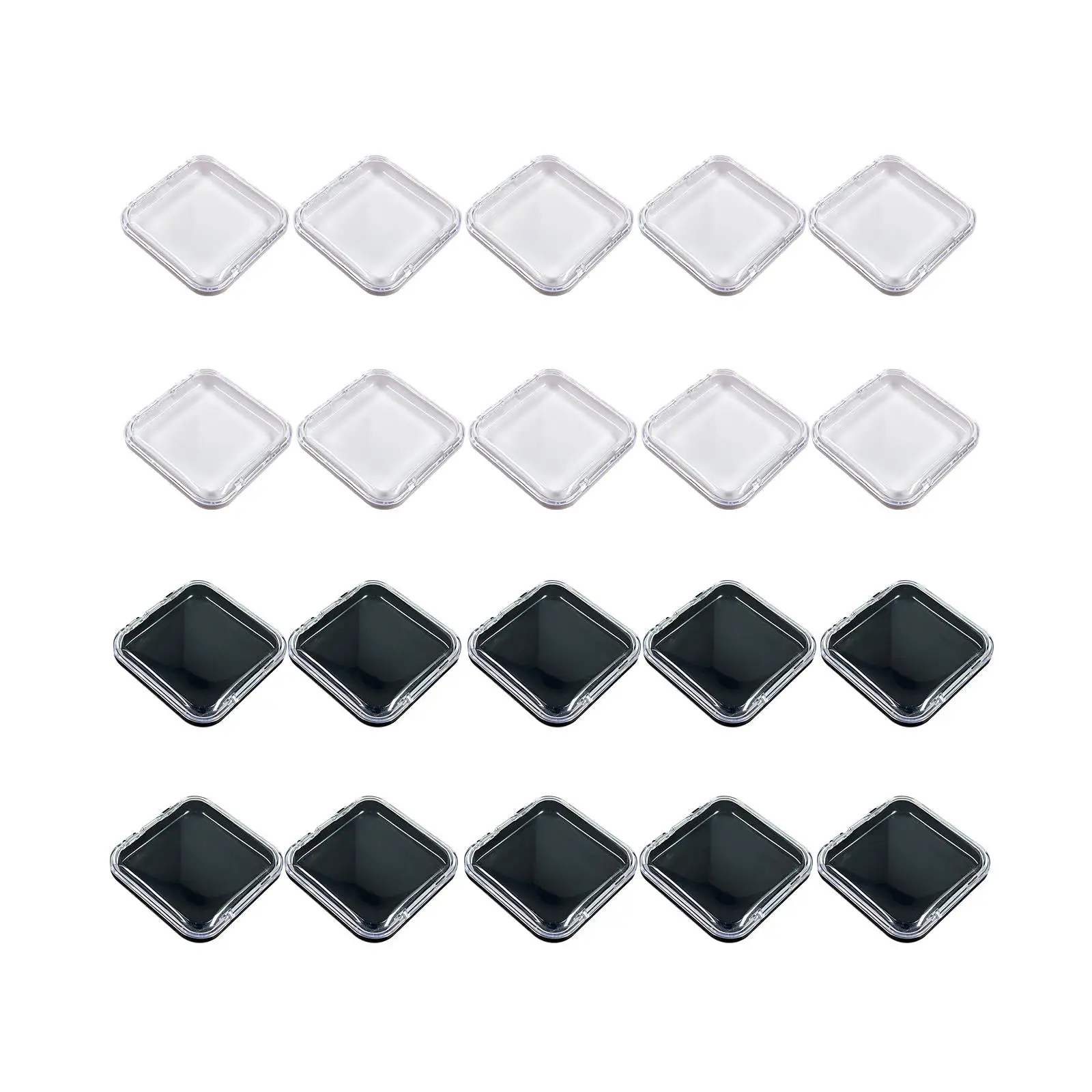 10 Pieces Press on Nail Storage Box Nail Packing Box for Home Use