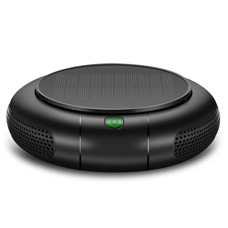 Air Purifier Negative Ion Air Purifier Solar Wireless Charging for Home and Car Filtration Dust Removal Odor Removal