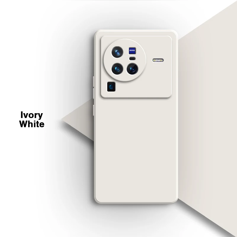 Premium Soft Liquid Silicone Shockproof Phone Case with Camera Protection