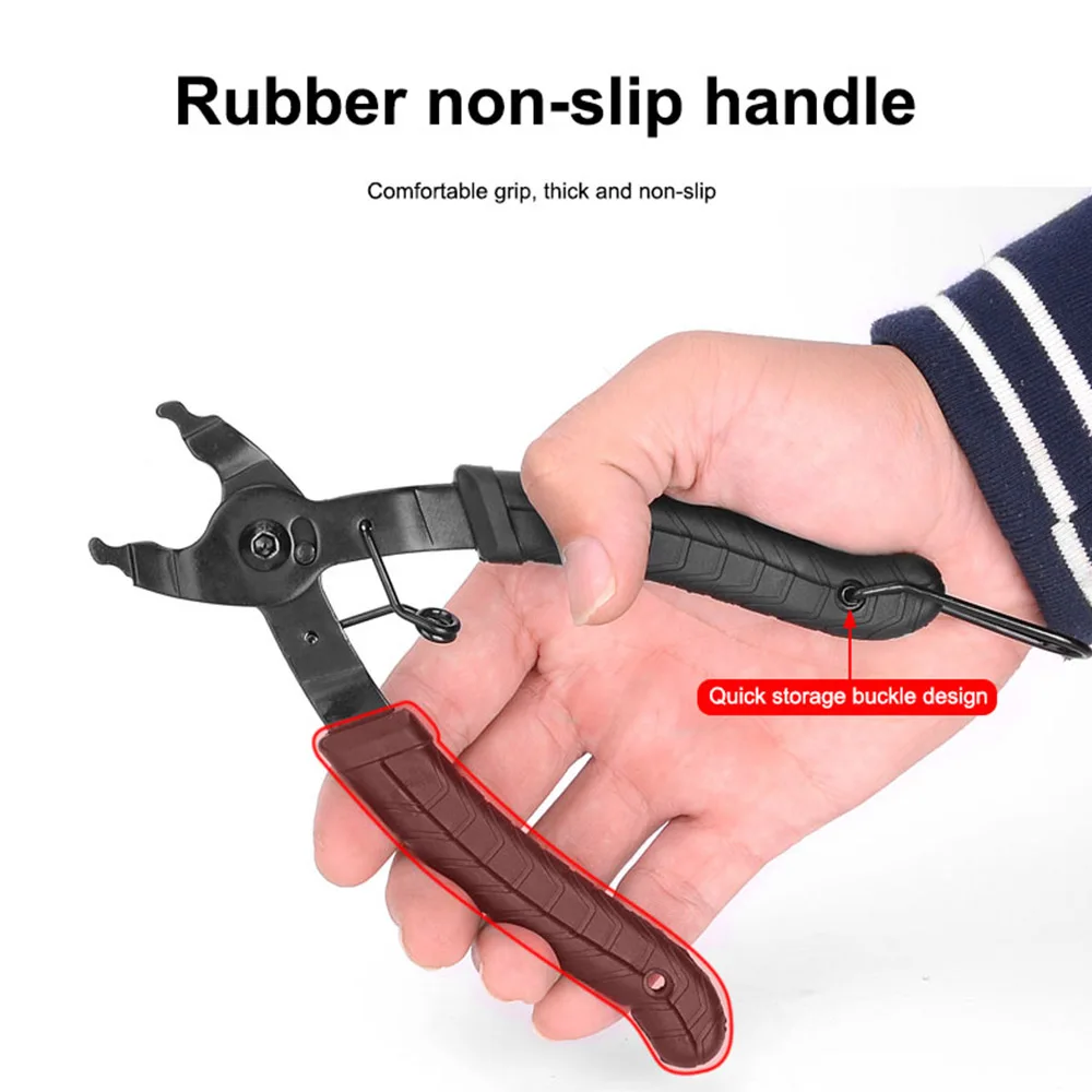 FERRGIA Estrattore Pedivella Bici,Kit Di 5 Attrezzi per La Rimozione Catena Bicicletta,Catena Freewheel Removal Tool,Universale Strumento di Rimozione della Cassetta per Catene 7,8,9,10,11 Velocità