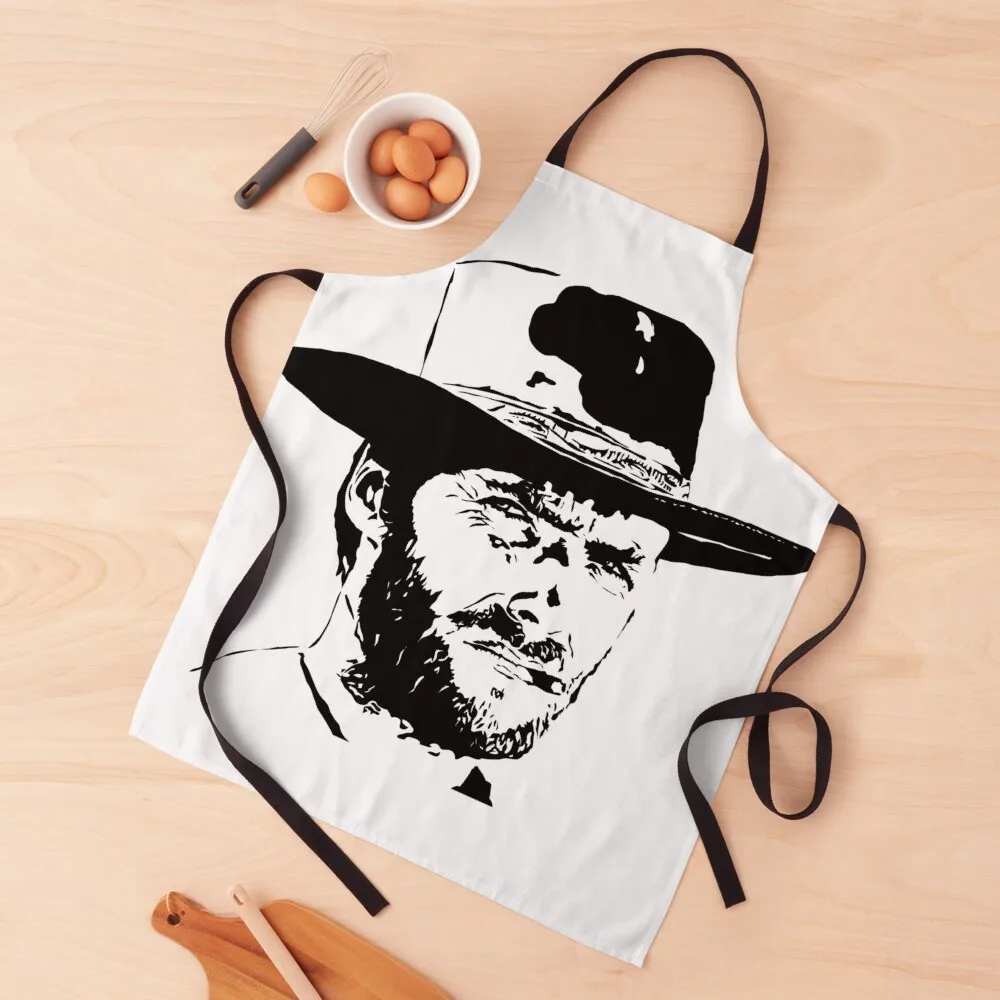 

Clint Good Bad Ugly Apron Apron For Kitchen Women Beauty Apron Bib For Kitchen