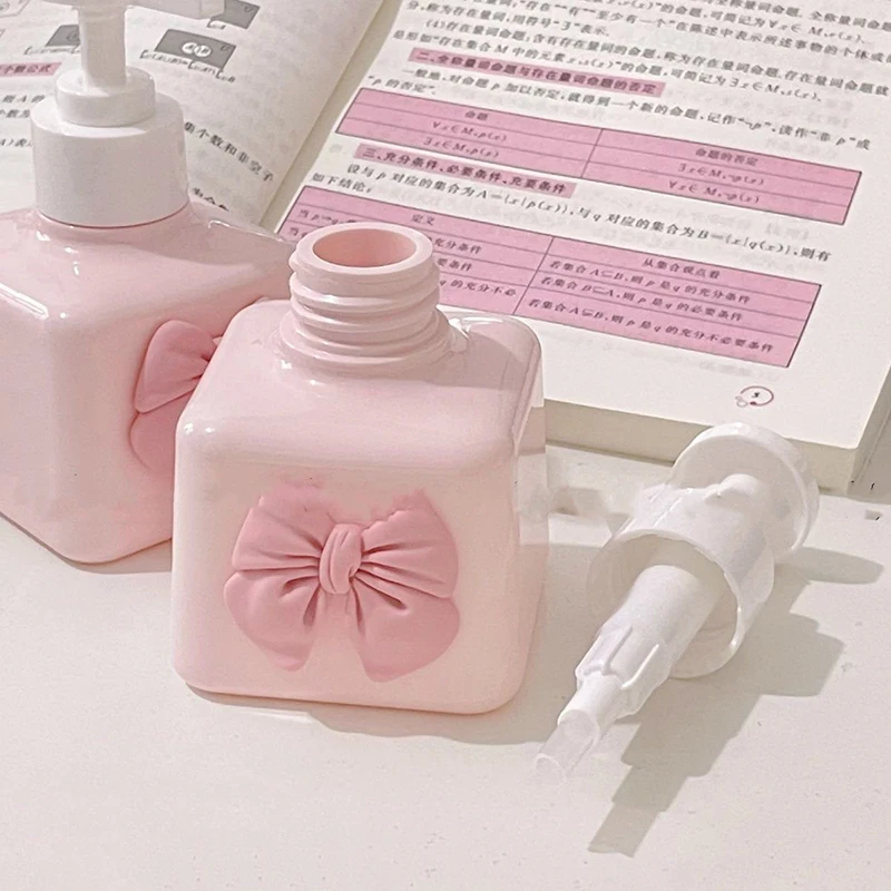 200ML Kunststoff Presse Pumpe Lotion Flasche Bogen Seife Spender Nachfüllbare Dusche Flasche Für Flüssigkeit Hand Sanitizer Shampoo Badezimmer – Detail 4