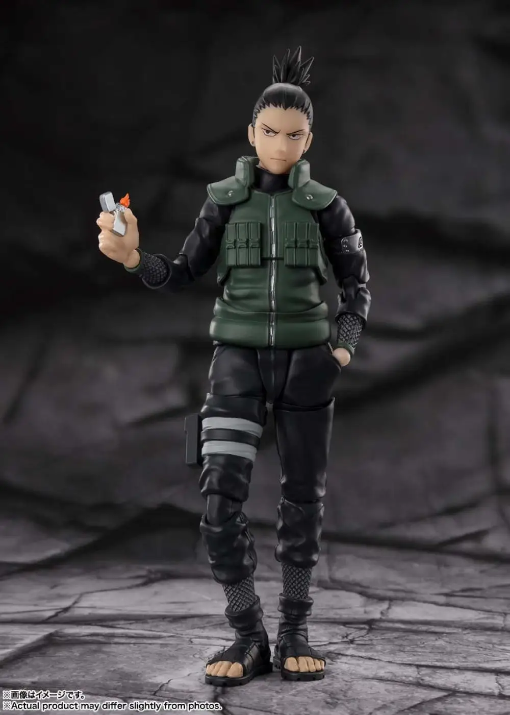 BANDAI SHFiguarts Shikamaru Nara Action Figure – Naruto Shippuden Official Collectible