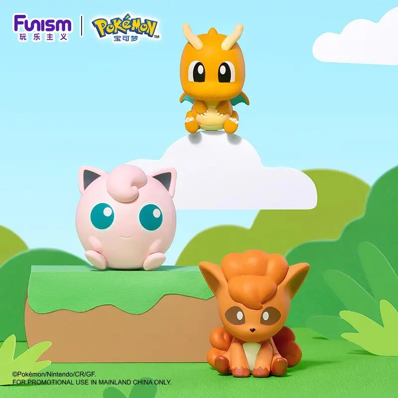 Funism Little Adventures Vol.3 Gengar Mewtwo 미스터리 블라인드 박스 선물 장난감 모델 애니메이션 피규어 수집 장식품