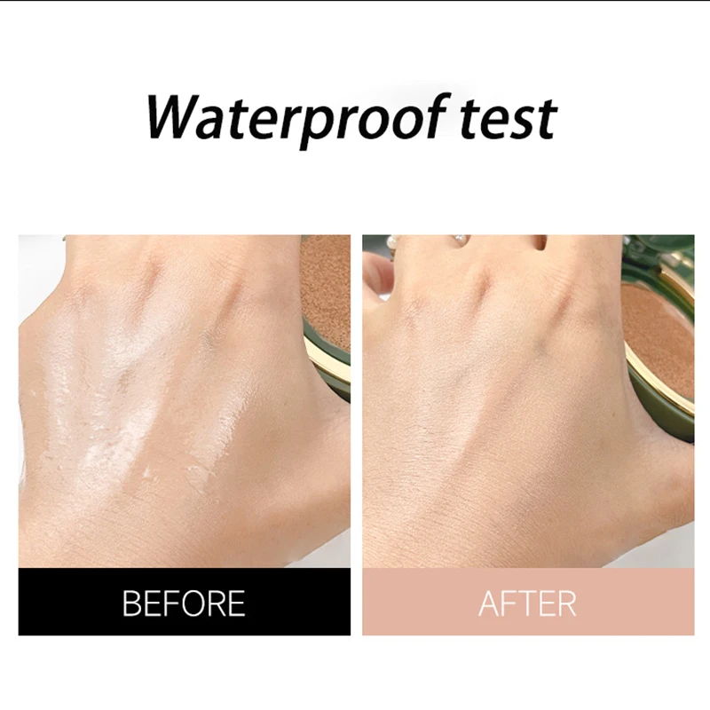 High Coverage Foundation Air Cushion Natura Compact Concealer Oil Control Waterproof  Face Pendant Base Shooting BB Cream Makeup 5
