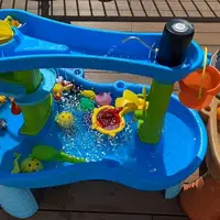 Water Table Pump Portable Water Table Pump Water Table Pump Cordless Fun Summer Outdoor Activities Water Game Toys 1