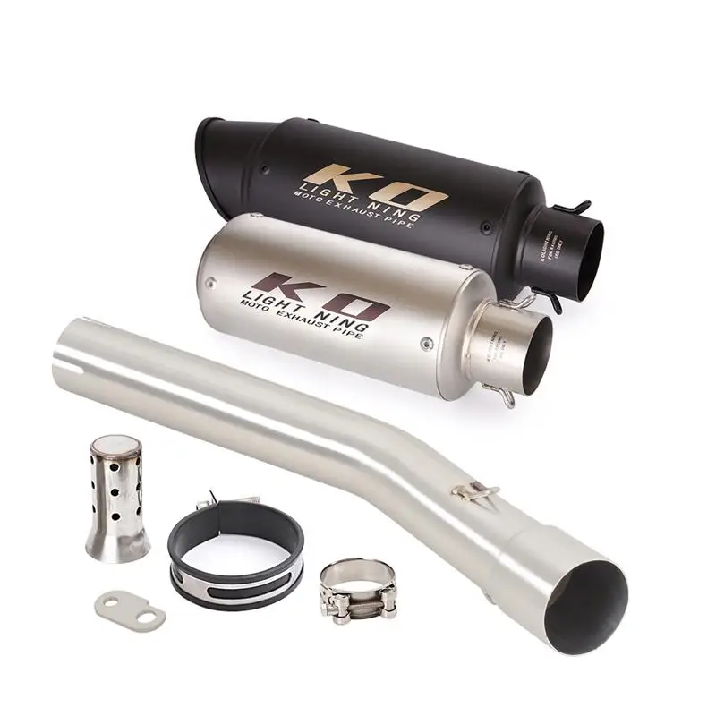 Tubo Di Scarico Per Moto Mid Link Per Yamaha Tenere 700 2019-2023 Tenere 700 Rally Edition 2020-23 Punte Per Marmitta Di Fuga In Acciaio 51Mm